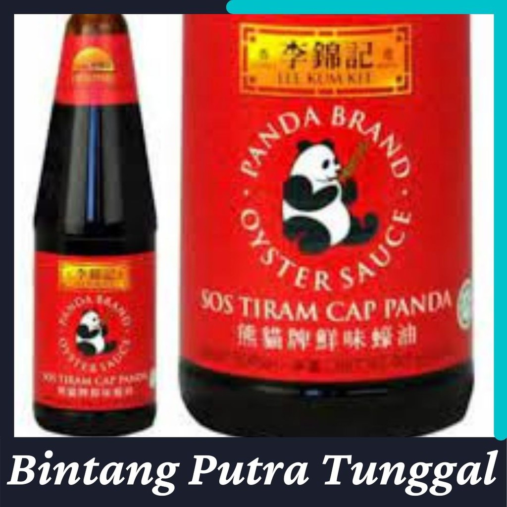 

lee kum kee saus tiram cap panda 510ml /oyster sauce lee kum kee