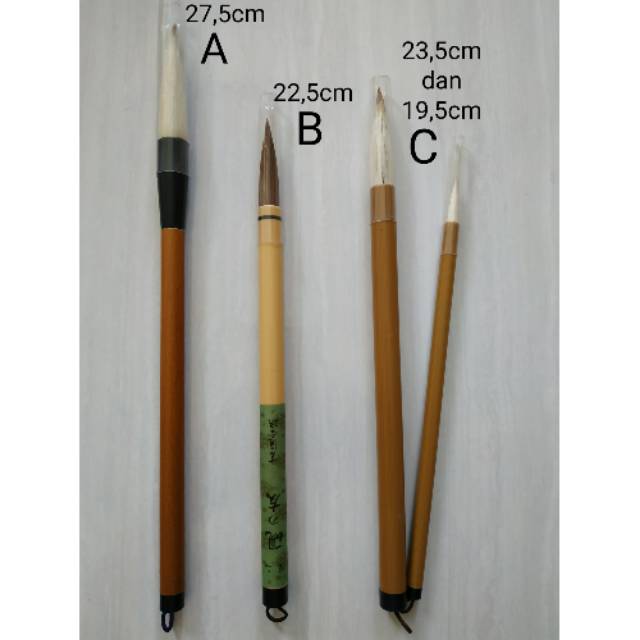Sale Fude Kuas Kaligrafi Jepang Cina Shopee Indonesia
