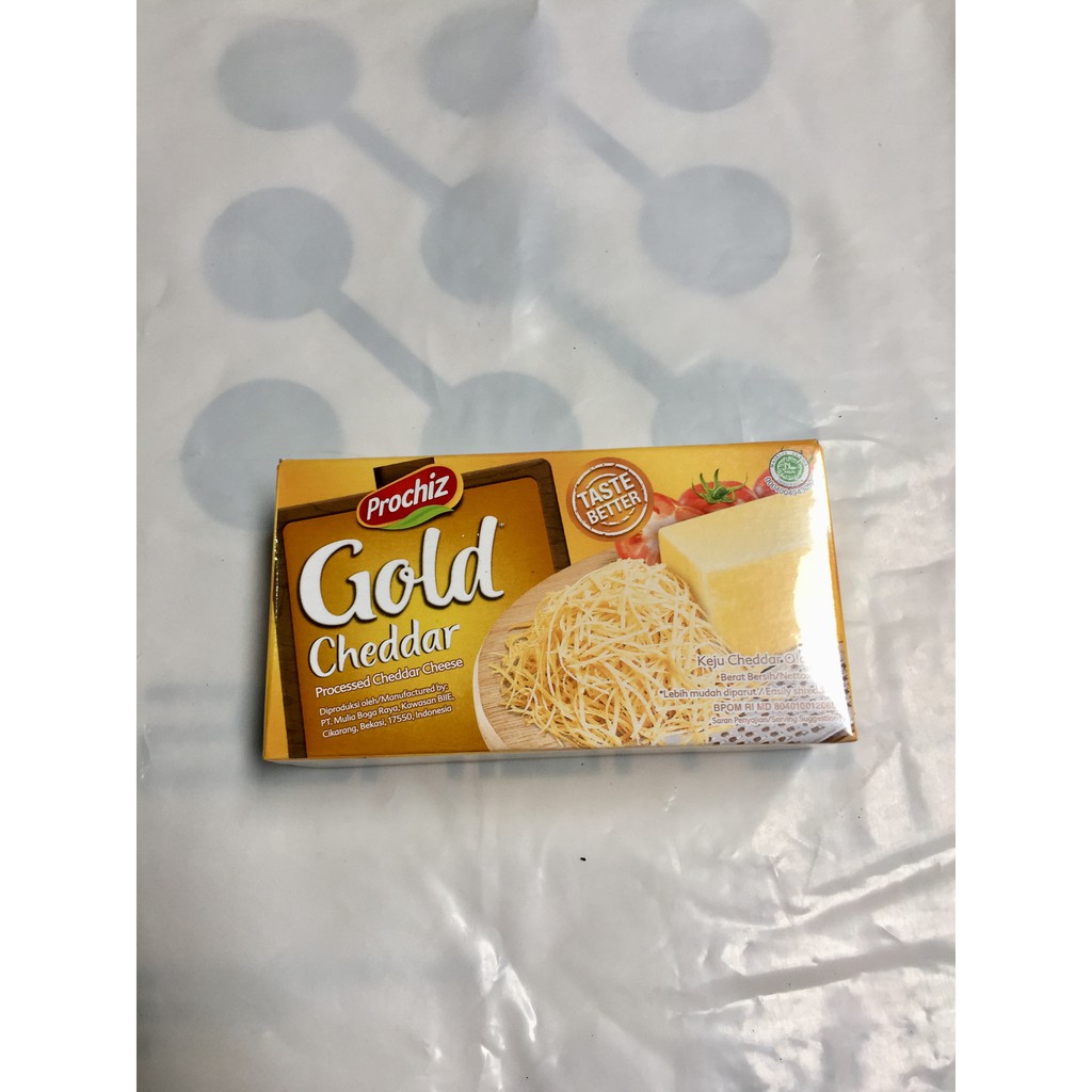 

Keju Cheddar Prociz Gold 170 gram