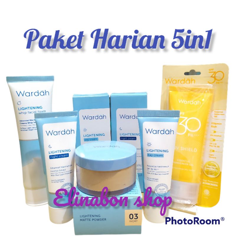 wardah paket harian 5in1