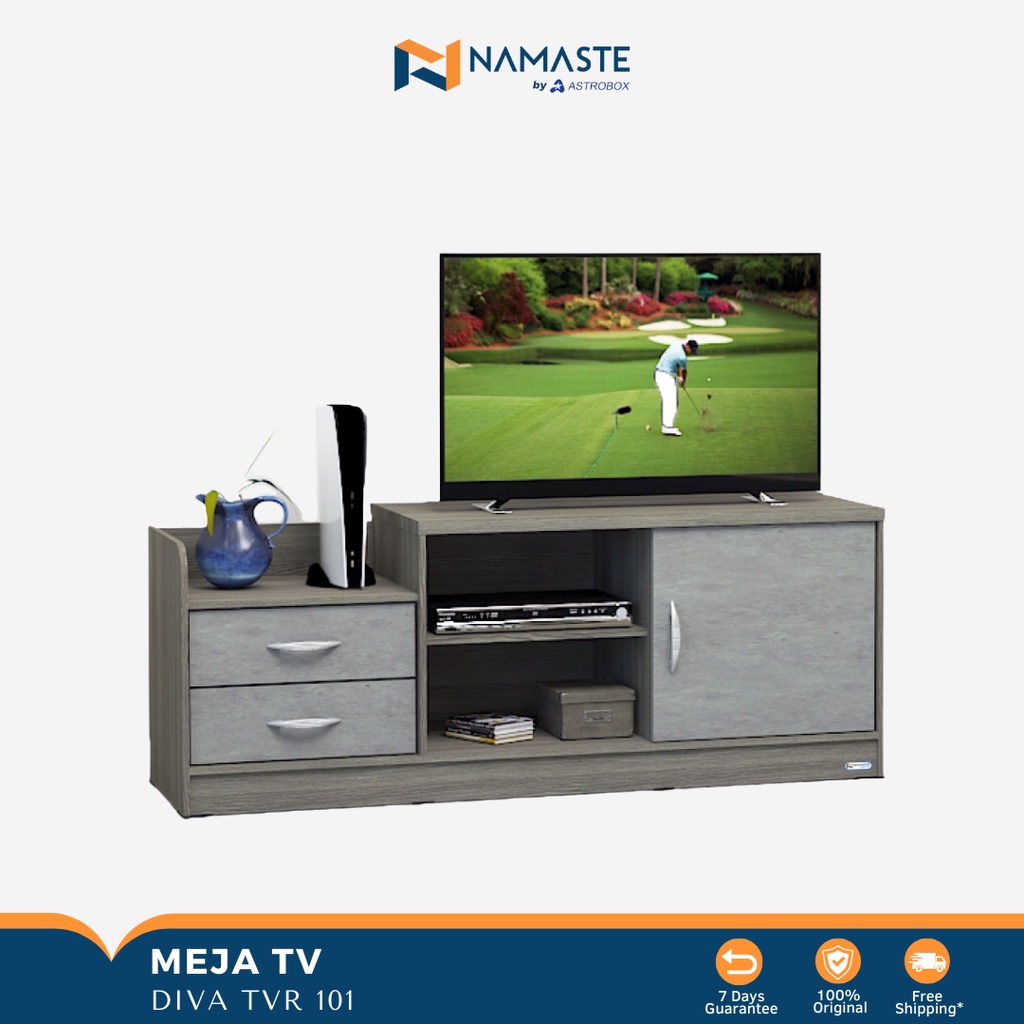 Namaste Buffet TV / Lemari TV Minimalis / Credenza TV / Rak TV / Meja TV Kayu | DIVA TVR 101 | by As
