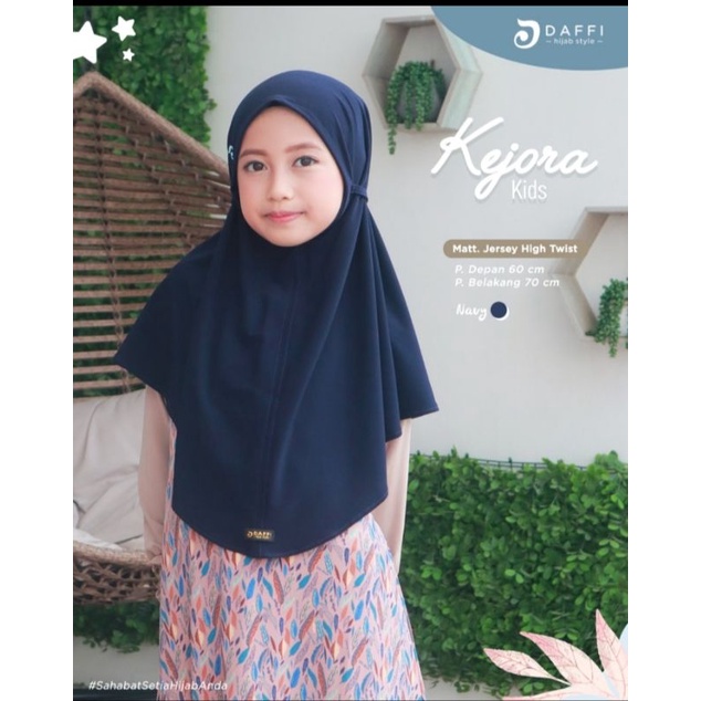 jilbab Kejora kids Ory Daffi/jilbab simpel anak kejora kids Ory Daffi