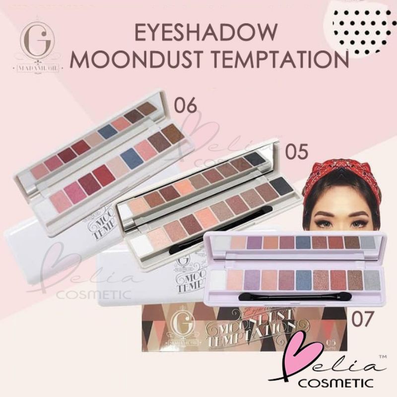 ❤️YENI_KOSMETIK❤️MADAME GIE Moondust Temptation Eyeshadow ( eye shadow madam gie )
