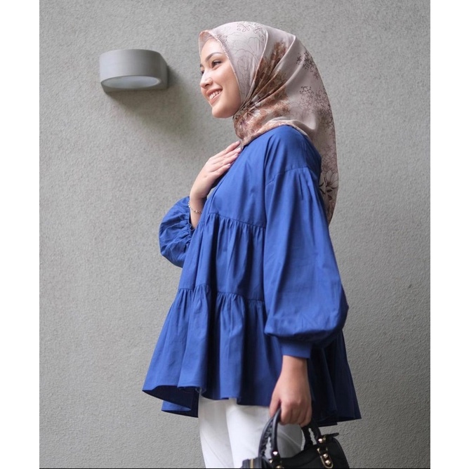 (DBY) BLOUSE CLERIA OVERSIZE KEMEJA ATASAN WANITA SHIRT