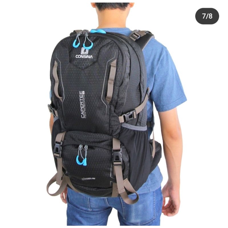 Tas Daypack Consina Capertee Ransel Semi Carrier 30L Include Raincover