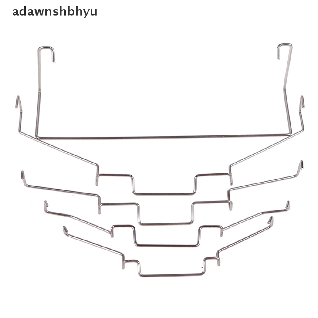 Adawnshbhyu 1pasang Pengait Kipas Radiator CPU Braket Tetap Gesper Kipas Gesper Kipas Baja Elastis