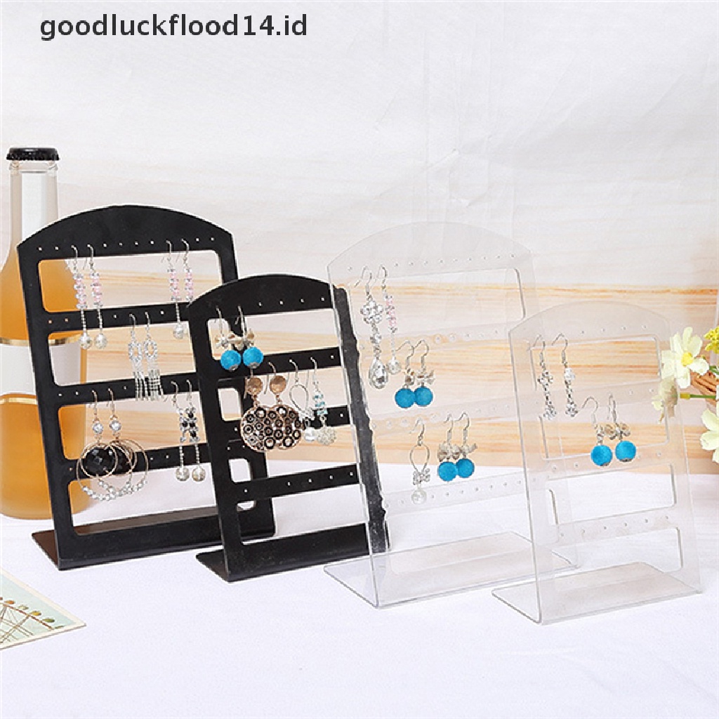 Stand Holder Display Perhiasan Anting Bentuk L