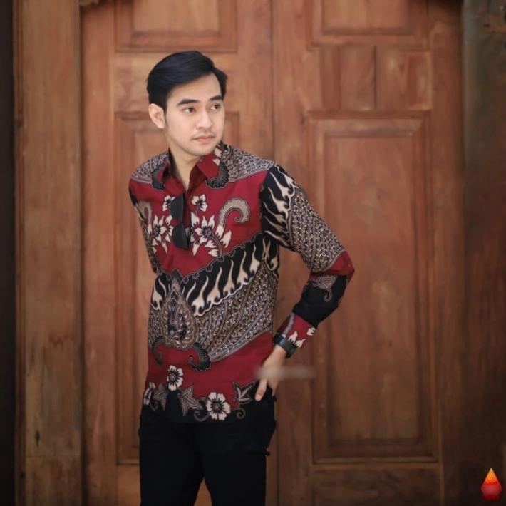 Trend bagus Kemeja Batik Pria Lengan Panjang Motif Keren Anak Muda Dewasa Gajah Mada Keris Merah Mar