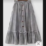 Rok kotak/Rok untuk anak usia 3-20tahun/Rok kotak kancing depan/Roknpanjang motip kotak terbaru