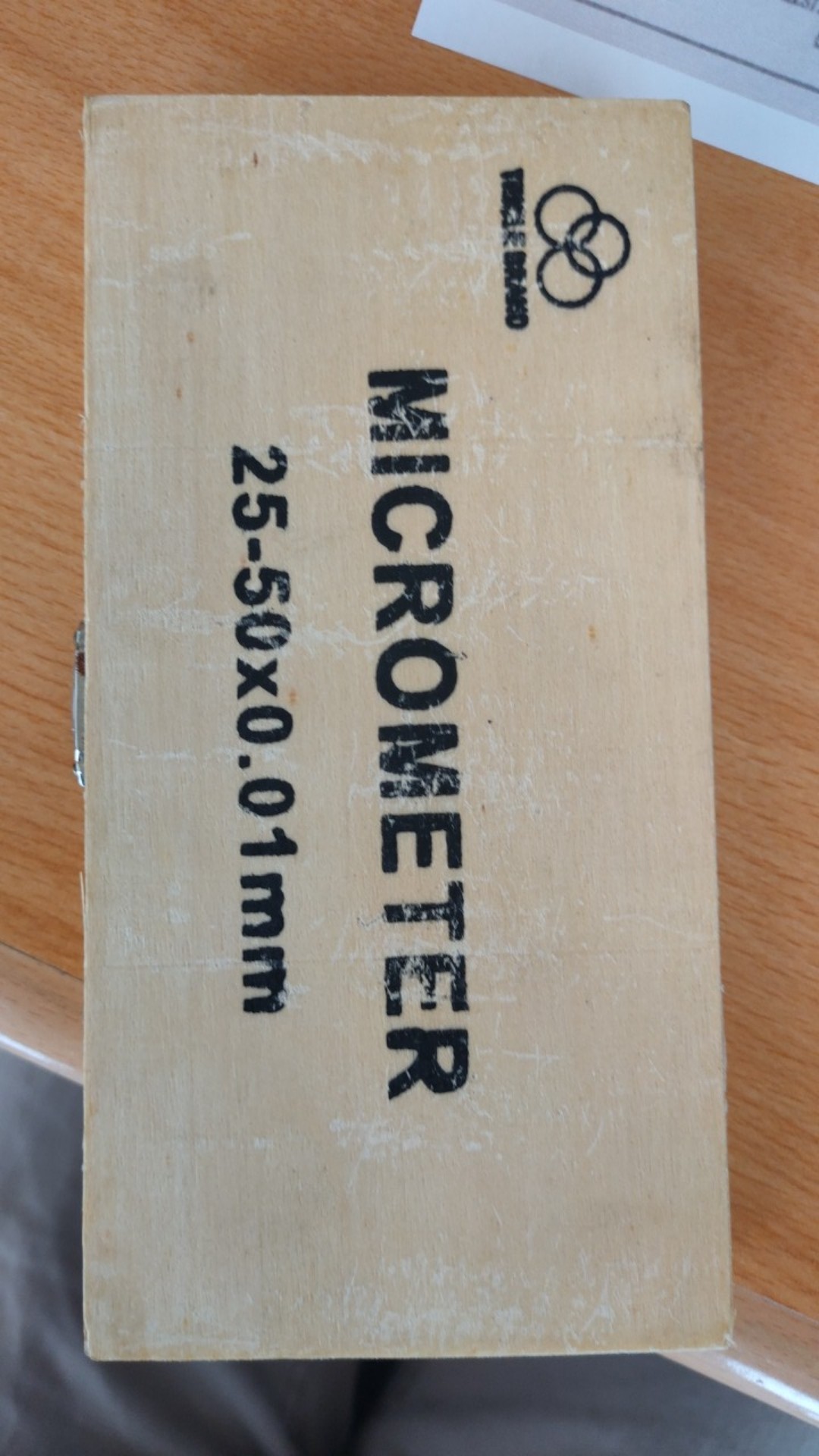 Mdn | Micrometer Outside Tricle Brand 25-50mm-alat Ukur