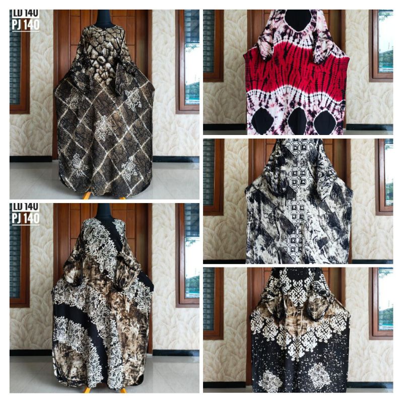 Gamis kaftan twill Jumbo Ld140