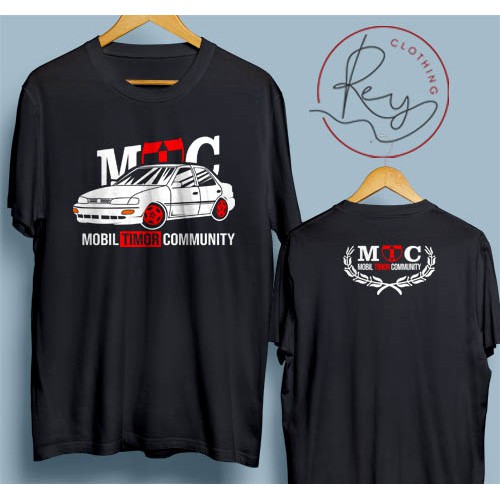 Kaos Distro Club Mobil - Timor  - 100% Cotton Combed 30s