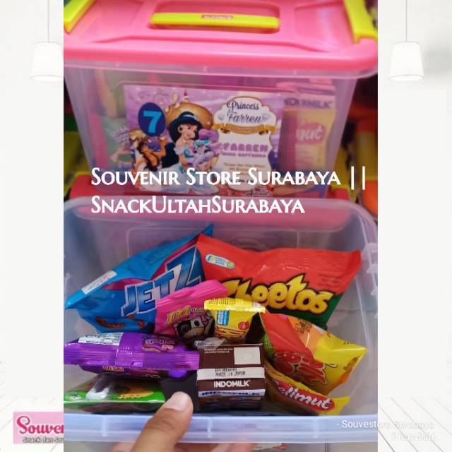 Container Box / Souvenir Box / Container Box Souvenir / Snack UlangTahun