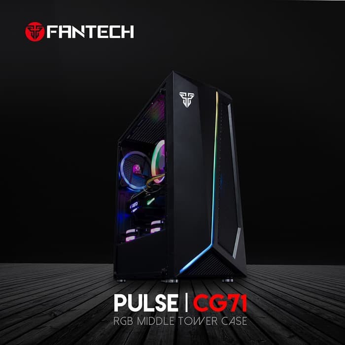 Casing PC Case / Casing CPU Gaming RGB Fantech CG71 PULSE