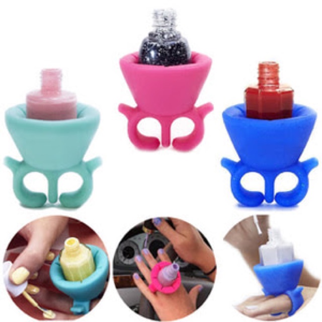 Nail Polish Ring Holder / Cincin Kutek 20000/pc