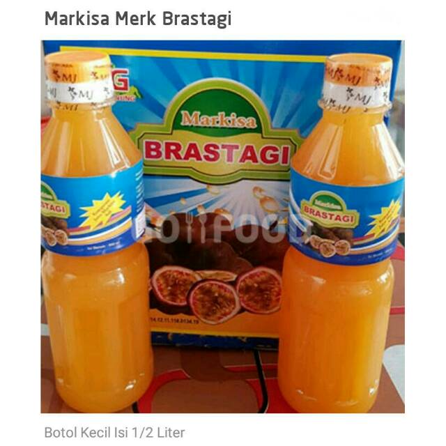

SIRUP MARKISA ASLI MERK BRASTAGI 500 ml ( Harga Perbotol )