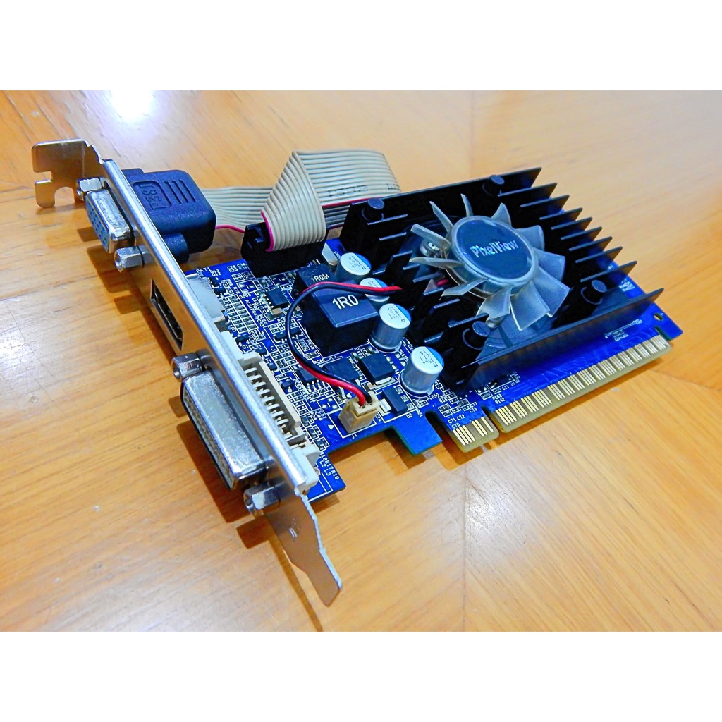 Vga Card Nvidia Geforce G210 Gddr3 1gb Pixelview Shopee Indonesia