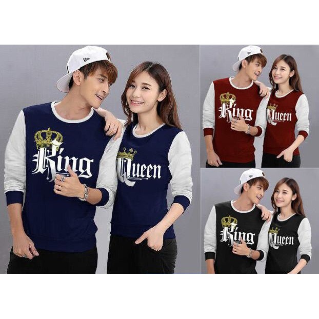 Sweater Couple / Sweater Pasangan / Baju Couple / Baju Pasangan King
