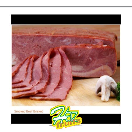 

AROMA SMOKED BEEF BRISKET 1 KILO