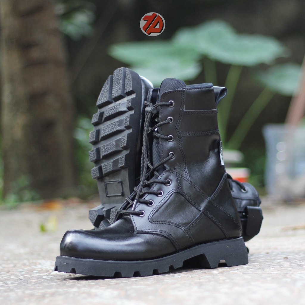 sepatu pdl SAKA jatah TNI/POLRI terbaru 2021 kulit asli sepatu pdl pria