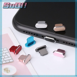 SUQI Metal Anti Dust Charger Dock Plug Stopper Cap Cover For iPhone X XR Max 8 7 6S Plus
