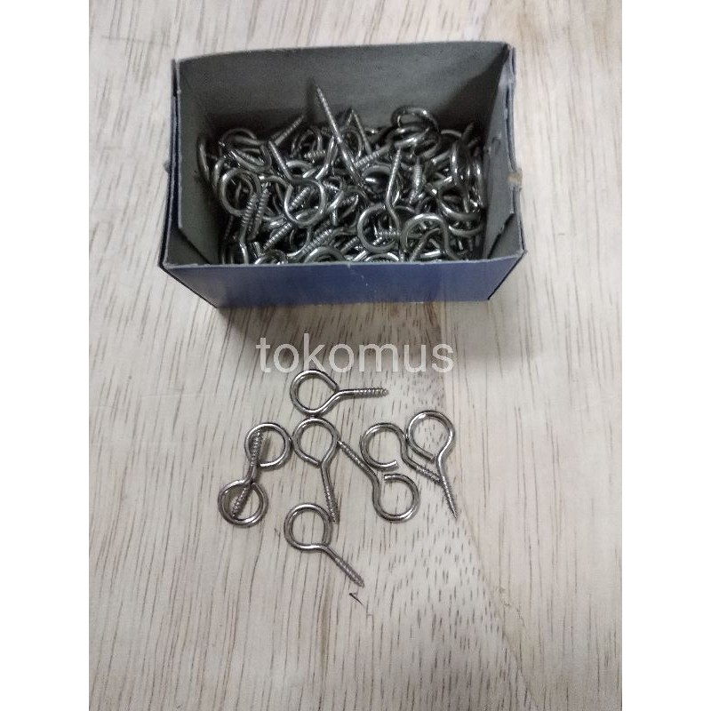 SKRUP GANTUNG TUTUP 2/SKRUP GANTUNG 1 BOX/SCREW EYES
