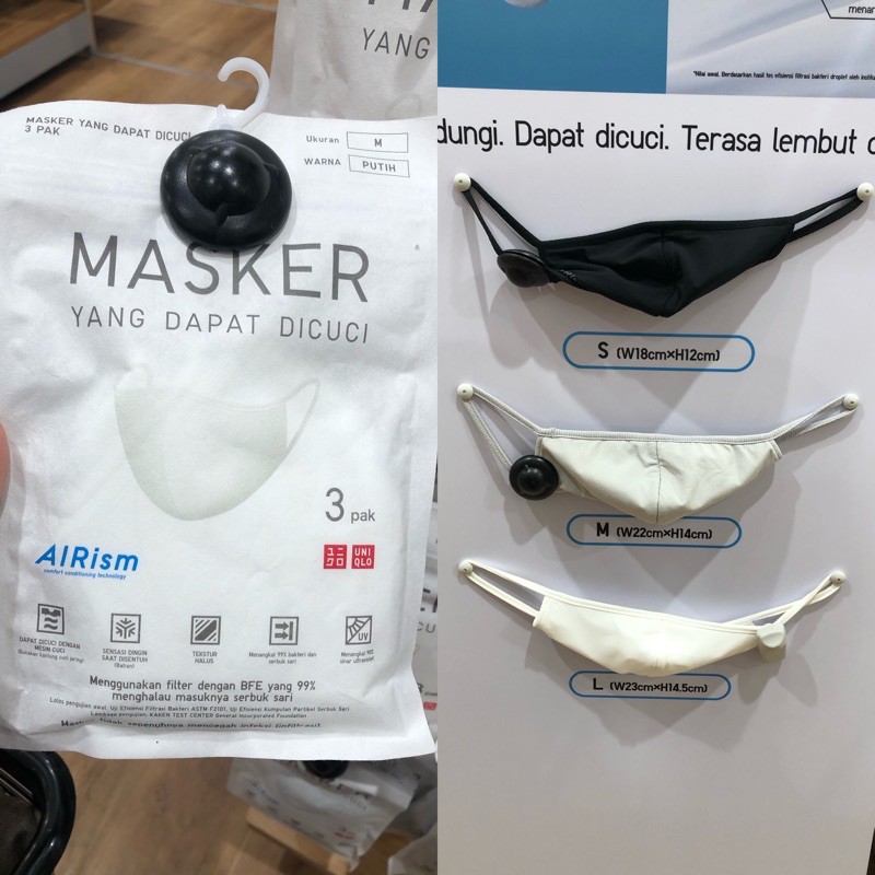 masker uniqlo