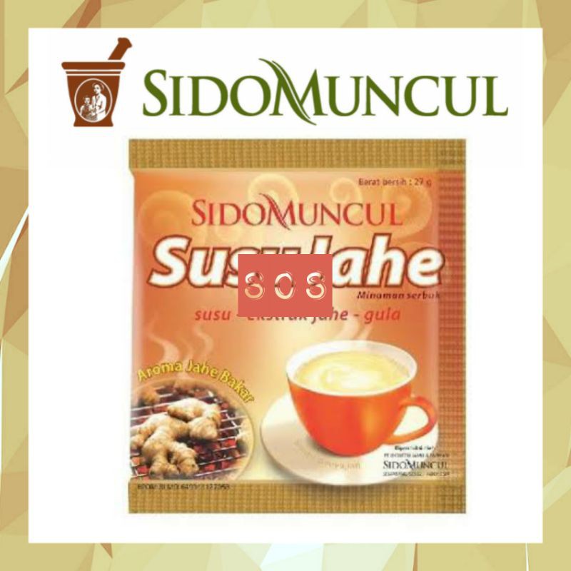 

《OS3》 Sidomuncul Susu Jahe 27 gram - minuman kesehatan