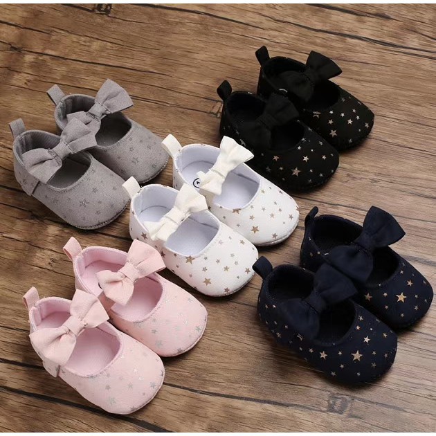 LittleAaron B190 STAR Sepatu prewalker bayi dan anak perempuan newborn 3-18 bulan Sport Termurah Sendal Bayi Anak Cewek Cowok