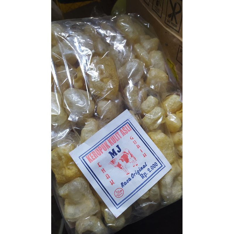 

kerupuk kulit sapi / Dorokdok original isi 10 pcs asli garut