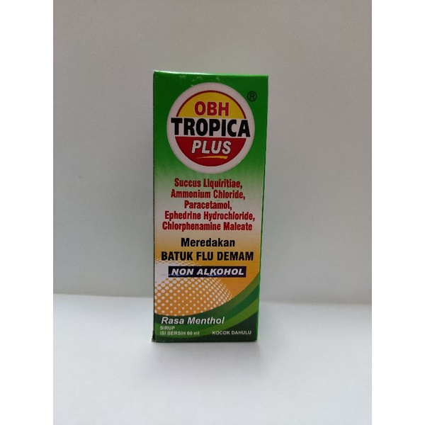 OBH TROPICA PLUS MENTHOL 60 ML
