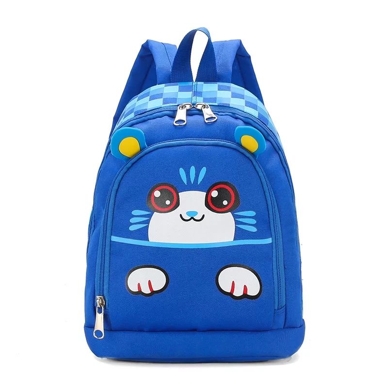 Ransel Backpack Anak Tas Perempuan &amp; Laki-Laki  Tas Sekolah Kartun Kucing Hewan Ransel Mewah Balita