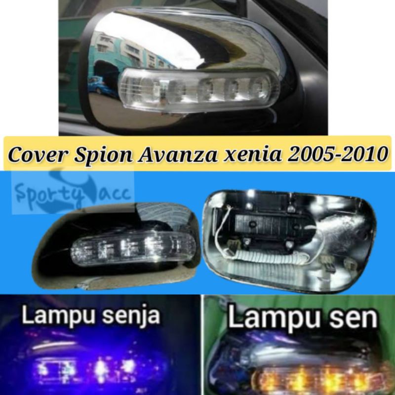 Cover spion avanza 2005 - 2011 plus lampu sein mc15