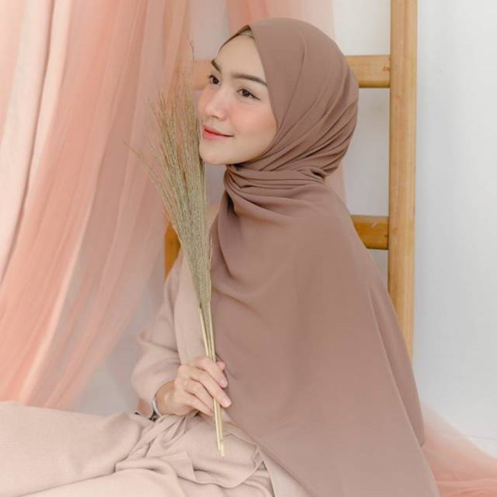 Alny Hijab - Jilbab/Hijab Pashmina Diamond Italiano/ Pastan Sabyan/ Pashmina Nissa Sabyan Diamond