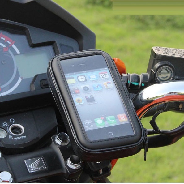 Phone Holder Motor Waterproof Tempat dudukan Hp di stang SPION Sepeda Anti Air Stand Handphone Kereta NB18/Jual Bike Cycle Sepeda Bracket HP GPS Sepion Anti Tahan air bisa setting jarak jauh nya Oppo Vivo Samsung Realme iPhone Xiaomi Redmi Mi Infinix