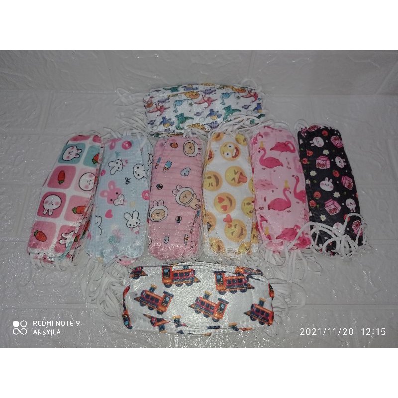 masker anak KF94 motif / masker anak kf94 karakter / masker anak kf94 lucu