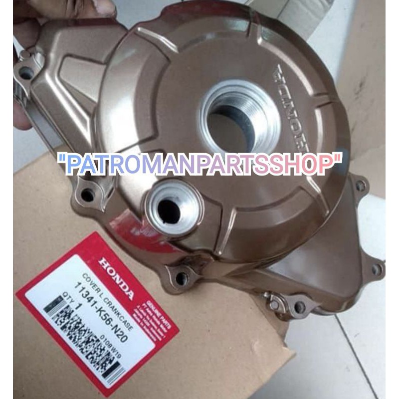 COVER L CRANKCASE BLOK MAGNET KIRI CB150R SUPRA GTR 150 SONIC 150