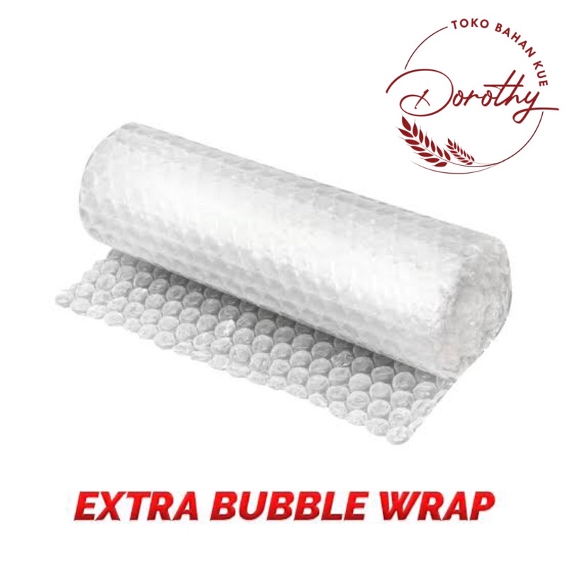 

EXTRA BUBBLE WRAP AGAR PAKET ANDA LEBIH AMAN