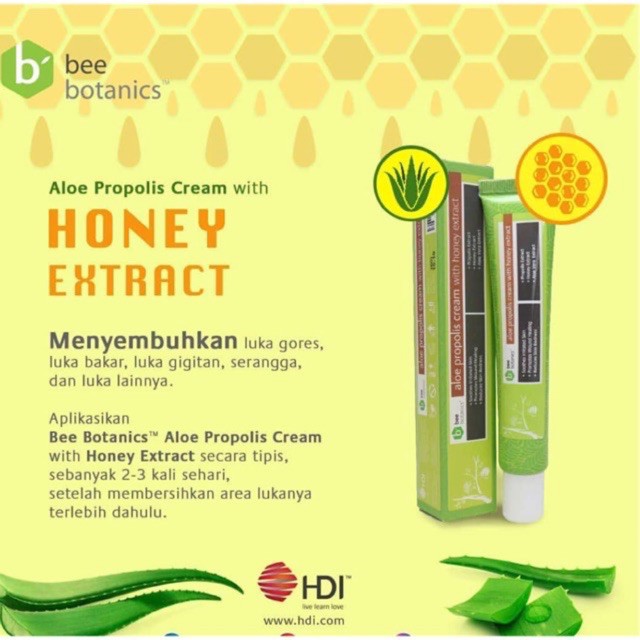 ALOE PROPOLIS  CREAM WITH HONEY EXTRACT