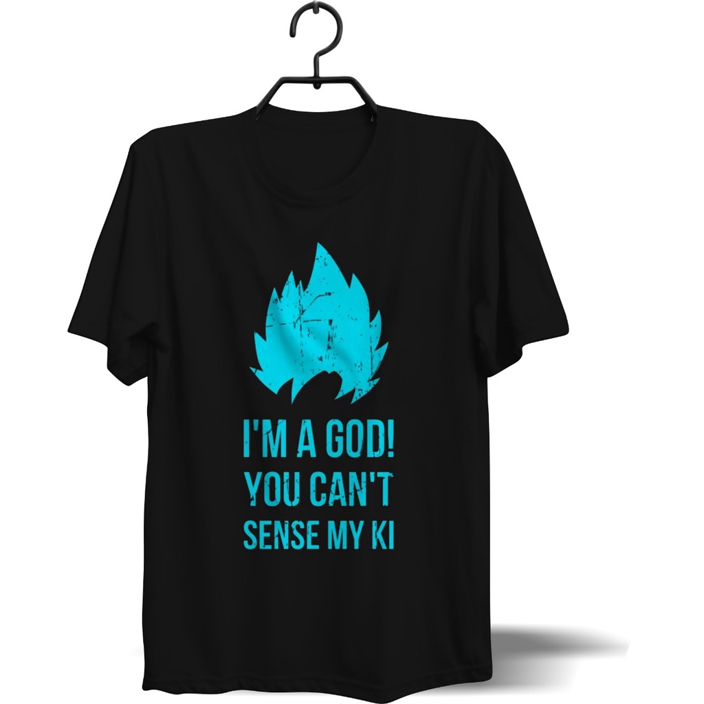 soa56 - BAJU KAOS DRAGON BALL GOD VEGETA SABLON DTF DTG