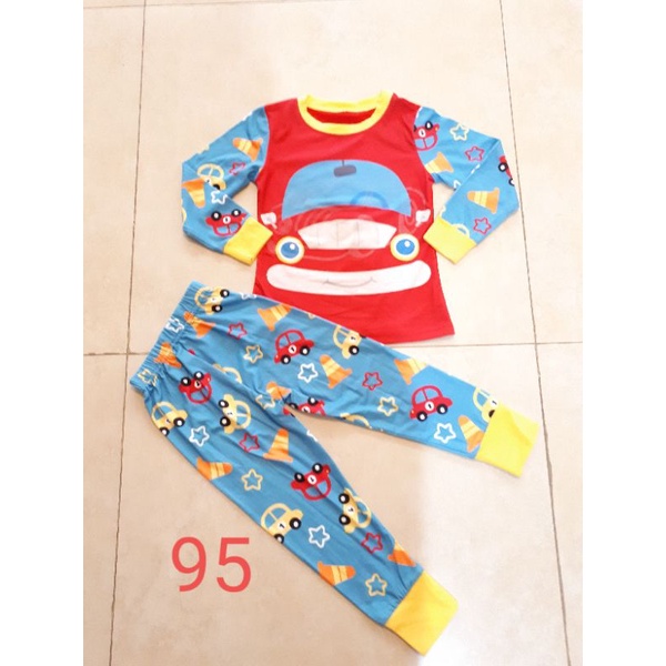 piyama anak Cars Mcqueen