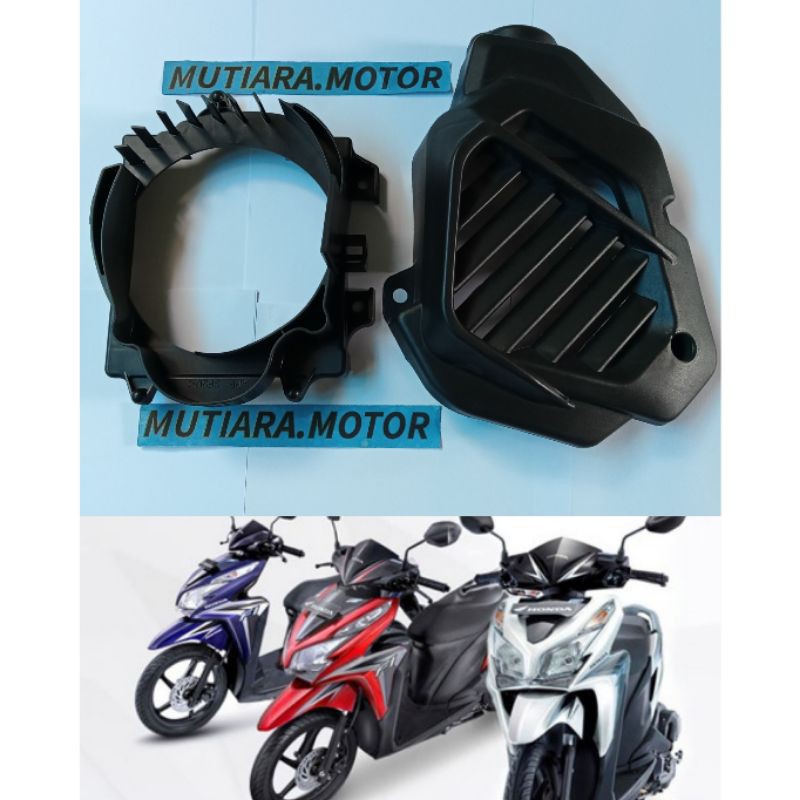 Dudukan Radiator Cover Tutup Kipas Radiator Vario 125 Lama KZR 2013 2014