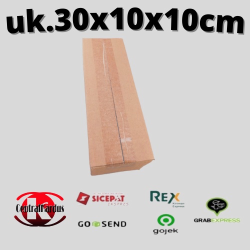 

Termurah ( ISI 1 PCS ) Kardus Box Karton Polos/Box packing/Kardus 30x10x10cm POLOS LUAR DALAM BARU TEBAL/Kotak Dus-centralkardus