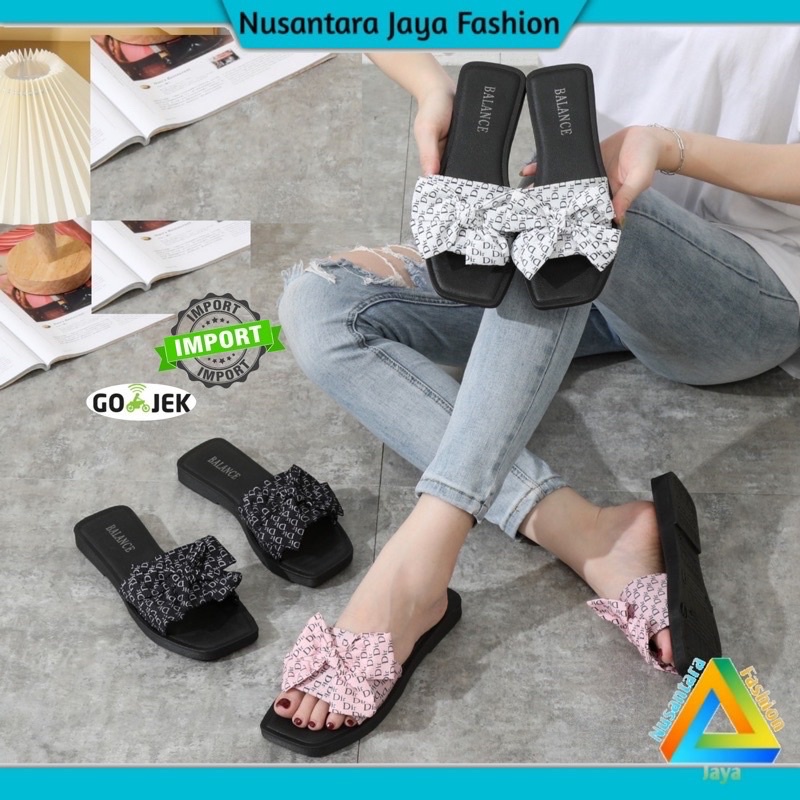 COD Sandal Jelly Wanita - Sendal Wanita Kekinian - Sandal Balance 1607 K20