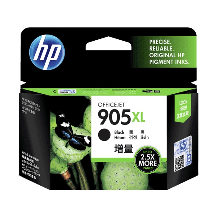 Tinta HP 905 XL Black Original - T6M17AA