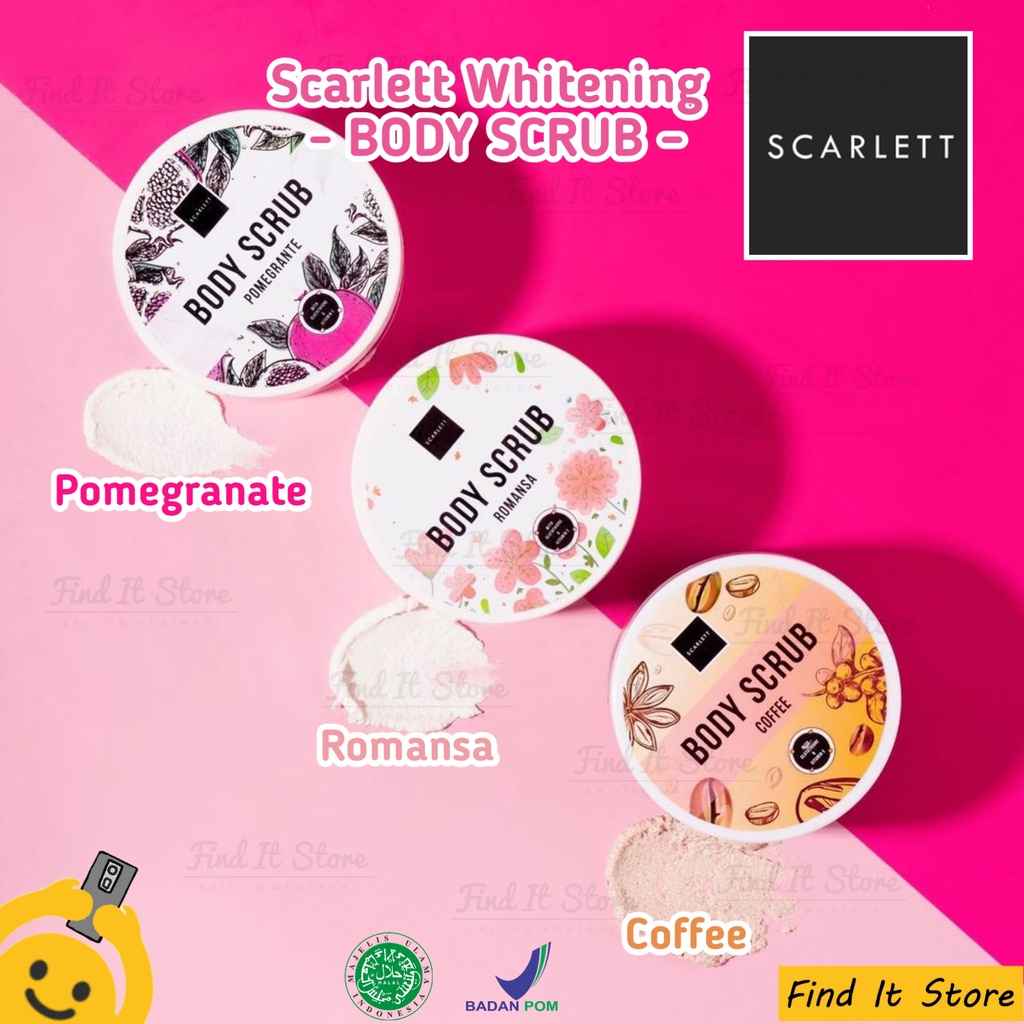 Scarlett Whitening Brightening Body Lotion | Shower Scrub | Serum | Facial wash | Cream Day Night