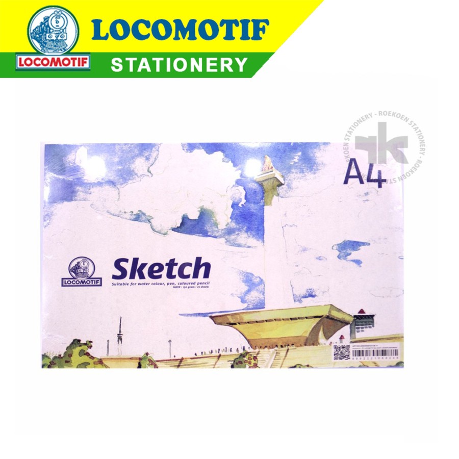 

Buku Gambar Sketsa / Sketch Book Locomotif A4