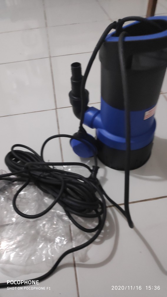 Pompa Celup York - 130 A (3 In 1 ) Pompa Taman - Pompa Kolam Ikan– 220v – 130w - Otomatis