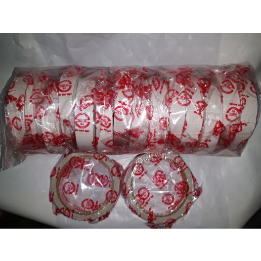 

perekat-pengikat- double tape kertas 20mm x 11 meter ( 1 inch x 11 meter ) -pengikat-perekat.