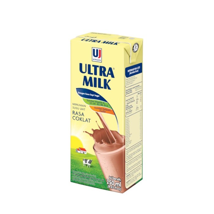 

Ee510 Ultra Milk Susu Uht Coklat 12X250Ml 6Ggddv